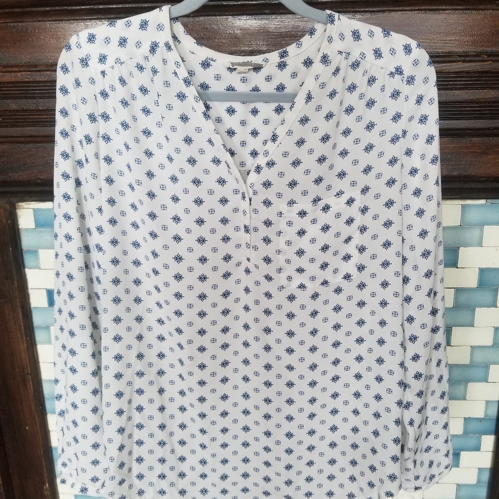 Pleione long sleeved blouse.